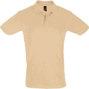 SOLS Mens Perfect Polo Shirt / Sand